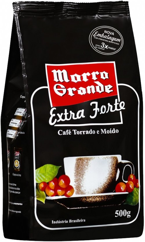 Caf Morro Grande St. Pouch Extra Forte - Torrado e Modo - 500g