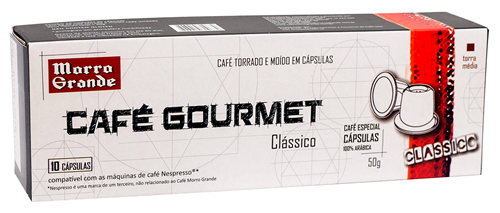 Café Morro Grande Gourmet Clássico - 10 cápsulas